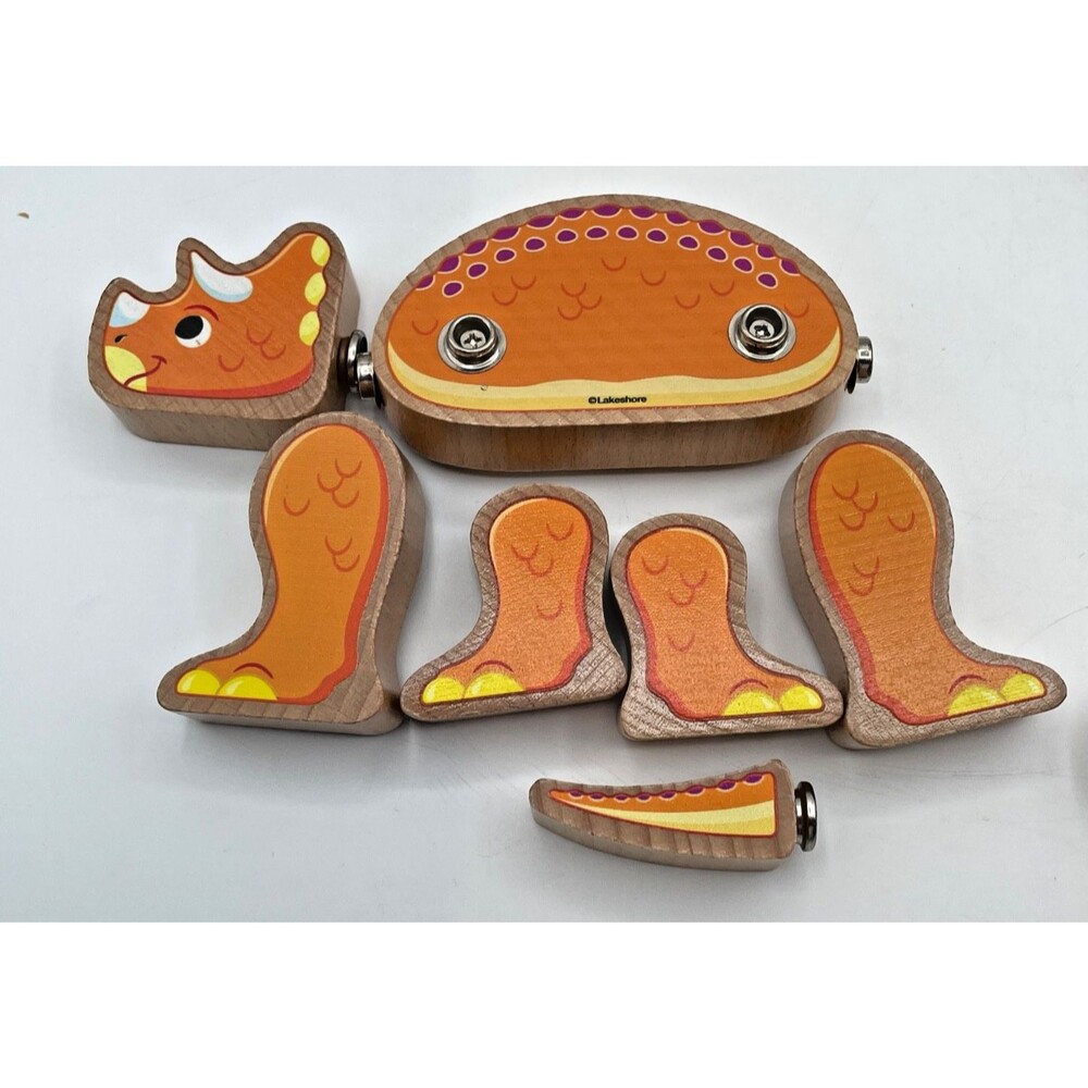 Lakeshore Learning Snap-Dinos Age 3 - 6 Years 38 pcs - Picture 5 of 12